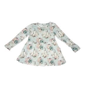 Posh Peanut Pumpkins and Roses Print Dress Size 18-24 Months